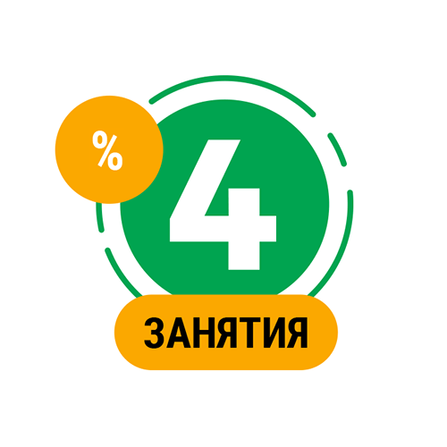 Пакет из 4-х занятий, онлайн, логопед Андреева Нина Викторовна