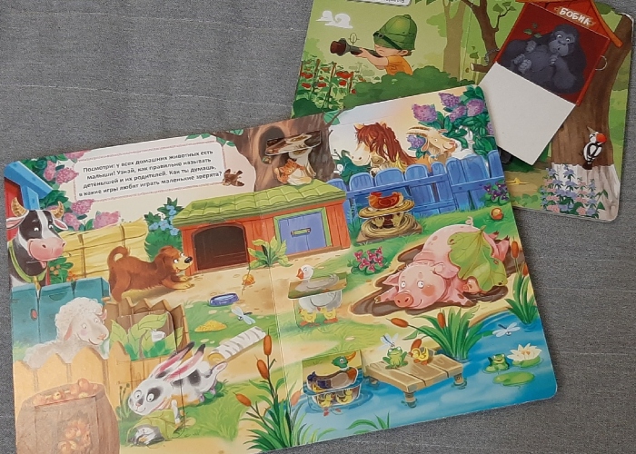 книги с окошечками ребенок один год