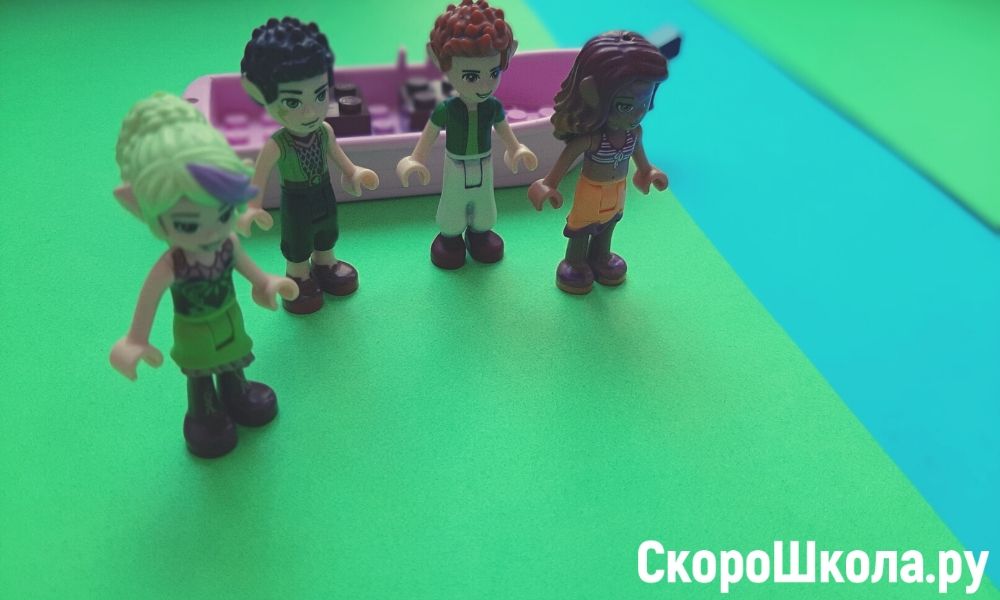 Играем в лего решаем задачи друзья и дочери